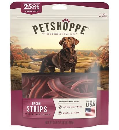 PetShoppe Bacon Strips For Dog (25 oz)