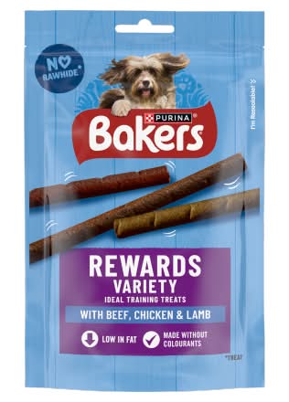 Baker's Rewards Chicken Beef and Lamb Dog Treats (100g)