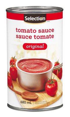 Selection sauce tomate saveur originale (680 ml) - tomato sauce original flavour (680 ml)