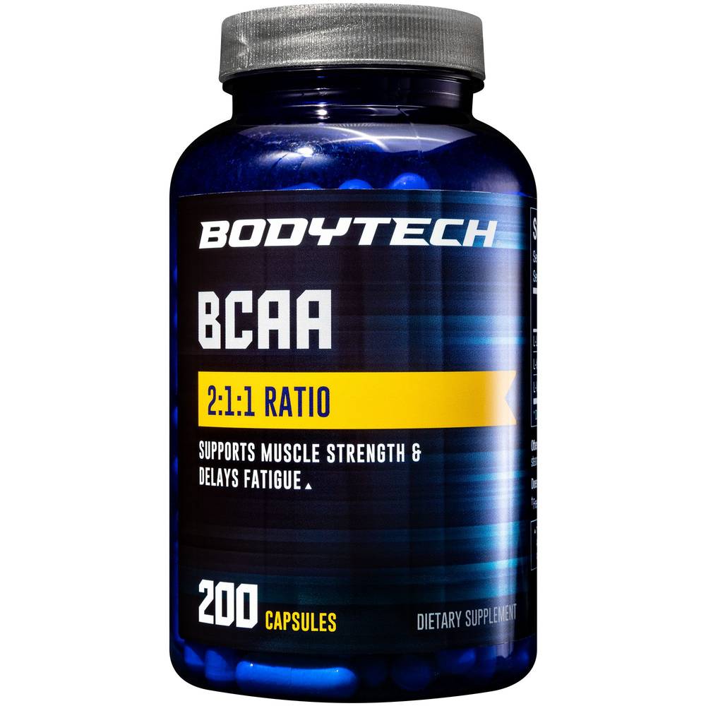 Bodytech Bcaa 2:1:1 Ratio Capsules