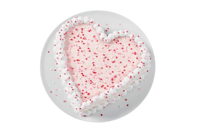 Red Velvet BLIZZARD® Heart Cake