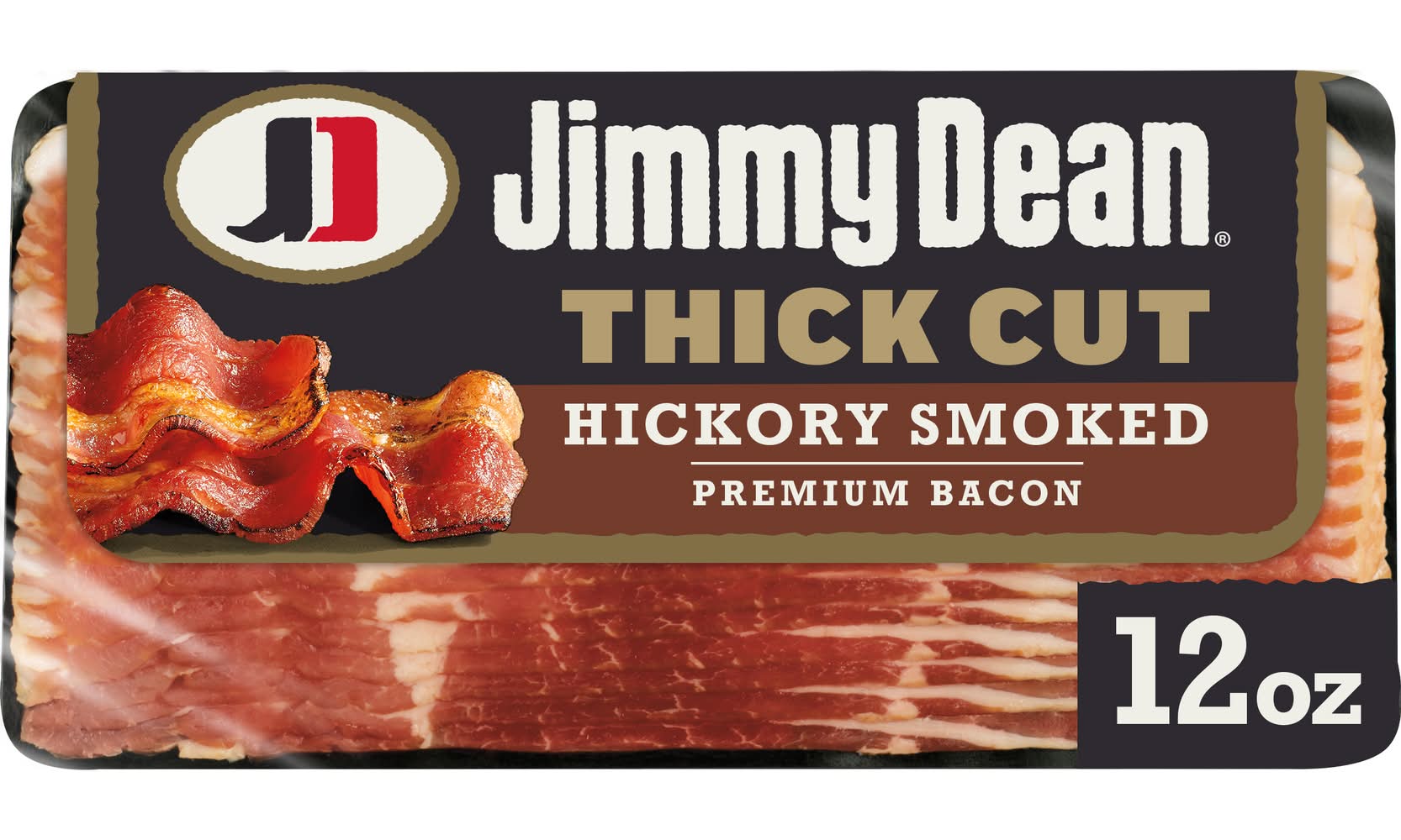 Jimmy Dean Premium Thick Sliced Bacon (12 oz)