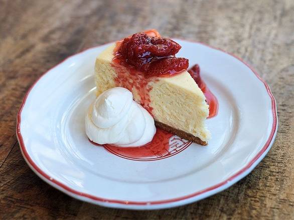 Strawberries & Cream Cheesecake