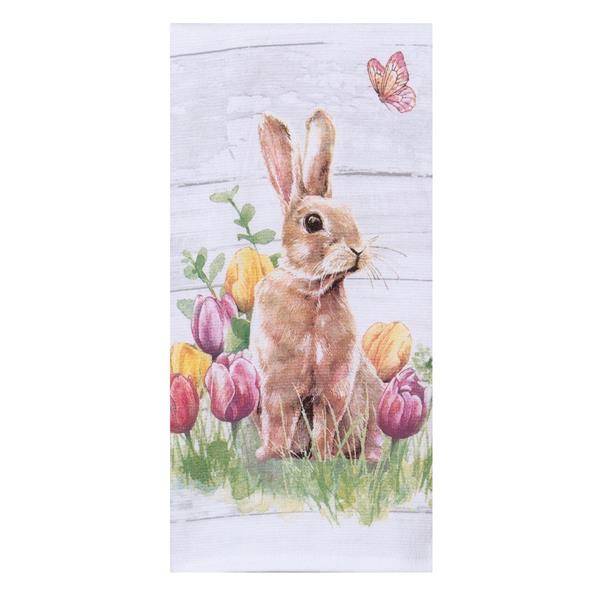 Tulip Bunny Terry Towel