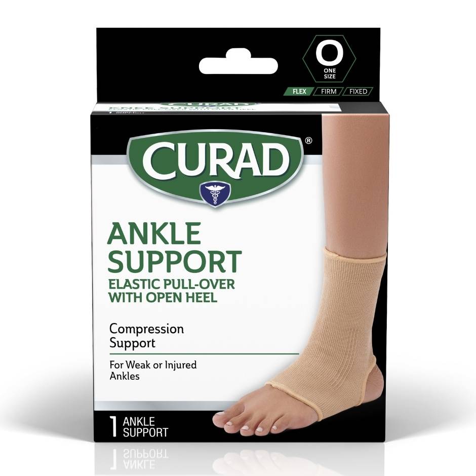 Curad Performance Series Pull Over Ankle Supports