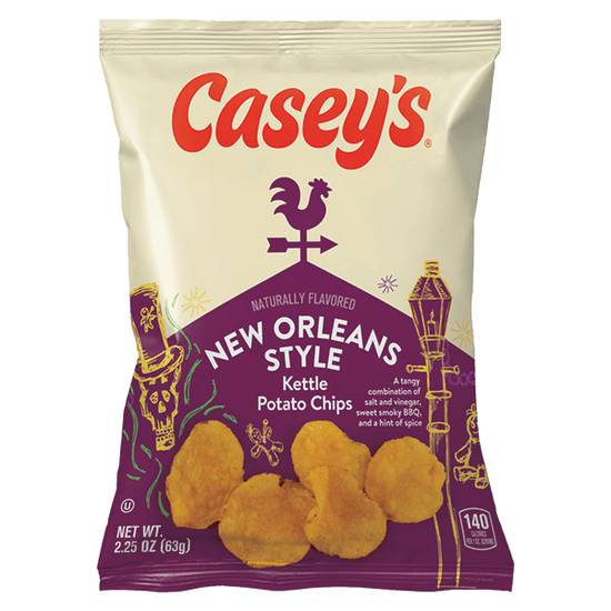 Casey's New Orleans Kettle Chips 2.25oz