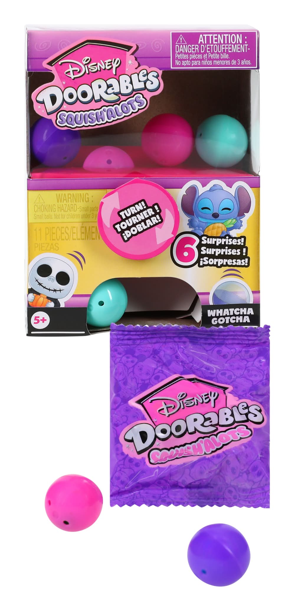Disney Doorables Squish'A Lots Blind Bag Toy (Styles May Vary) Squishalots