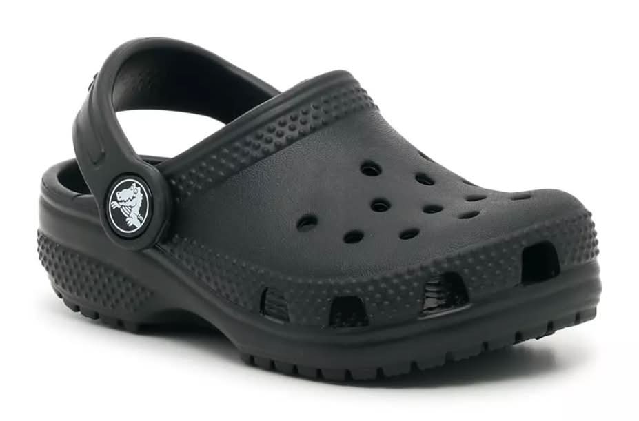 Crocs Classic Clog - Kids' (Black Medium - 8 Toddler)