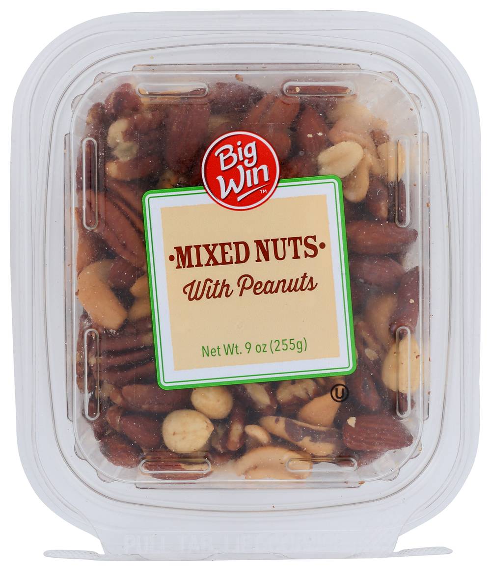 Big Win Mixed Nuts with Peanuts (9 oz)
