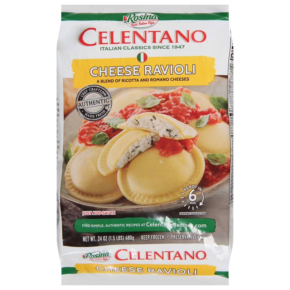 Celentano Cheese Round Ravioli (1.5 lbs)