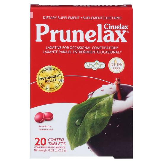 Prunelax Ciruelax Natural Laxative (20 ct)