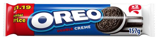 Oreo Double Creme Stuff Sandwich Cookie (157g)