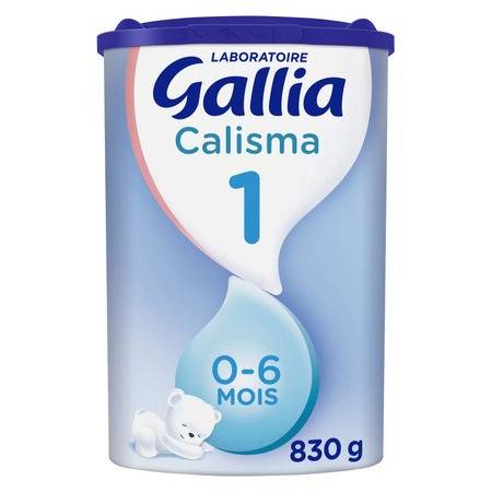 Lait bébé en poudre 1er âge de 0 à 6 mois Calisma GALLIA - la boite de 830g