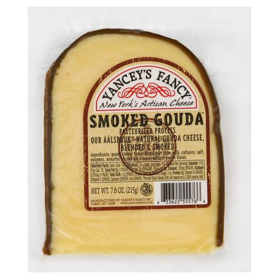 Yancey's Fancy Smoked Gouda Pasteurized Process Cheese