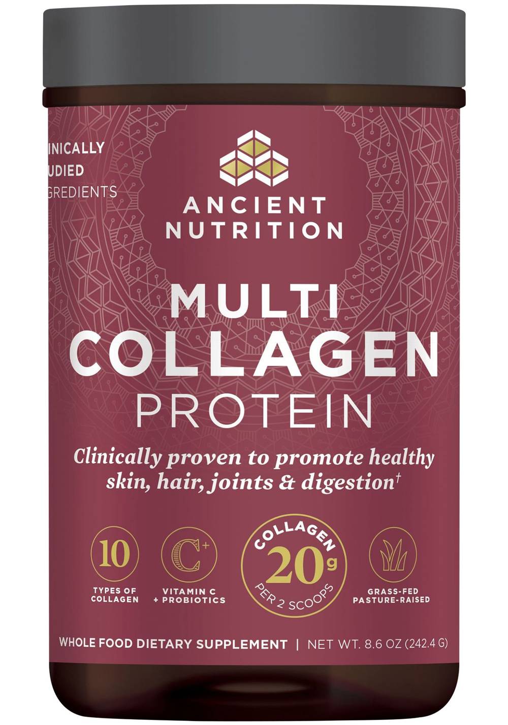 Ancient Nutrition Multi Collagen Protein Powder (8.6 oz)