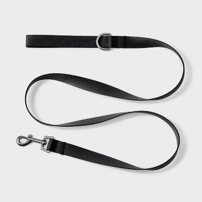 Boots & Barkley Basic Nylon Dog Leash, 5 ft, Black