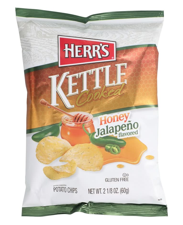 Herr’s Honey Jalapeño Kettle Cooked Potato Chips, 2.1 oz