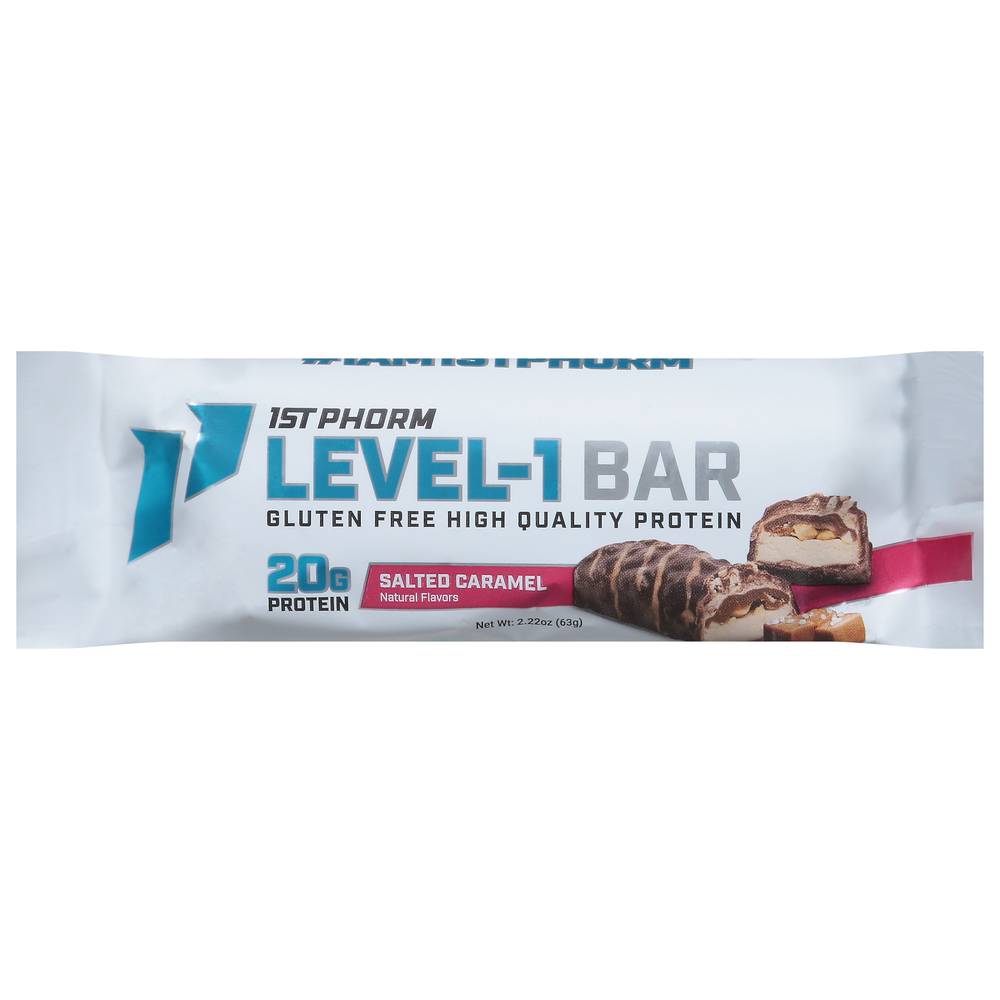 1st Phorm Level 1 Salted Caramel Protein Bar (2.22 oz)