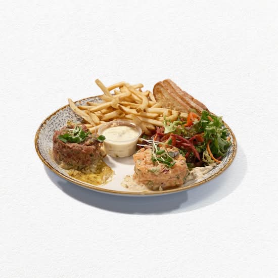 Duo de Tartares - Boeuf et Saumon / Duo De Tartare