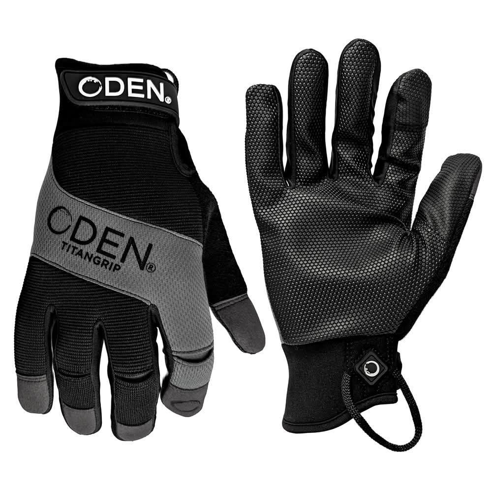 ODEN X-large Gray Synthetic leather Utility Gloves 1 -Pairs