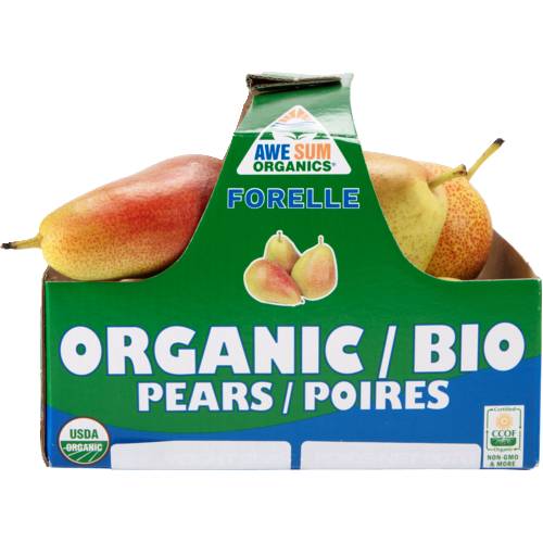 Organic Forelle Pears Punnet