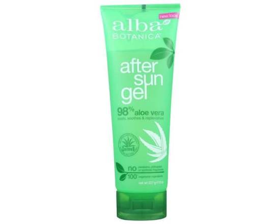 Alba Botanica · 98% Aloe Vera After Sun Gel (8 oz)