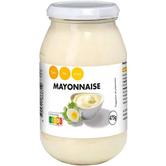 Tous les jours mayonnaise 475g