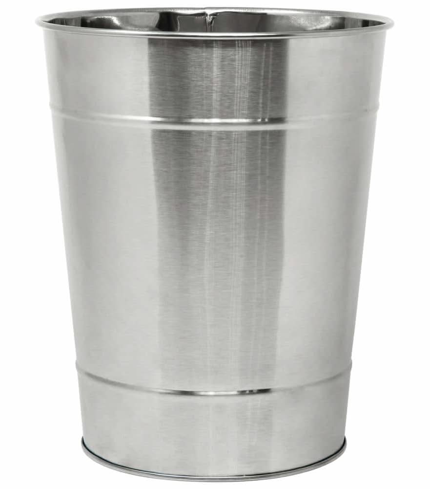 Glacier Bay 6L Waste Bin In Brushed Nickel