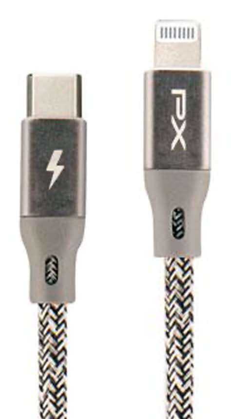 #204189 大通 USB-C to Lightning充電線 1.8M-灰 UCL-1.8G