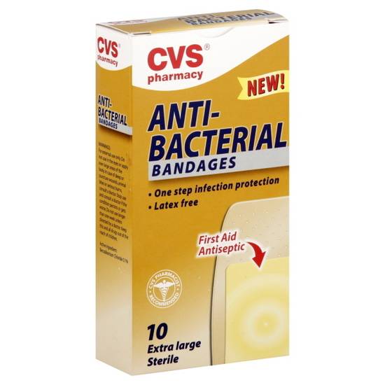 Cvs Pharmacy Anti- Bacterial Bandages