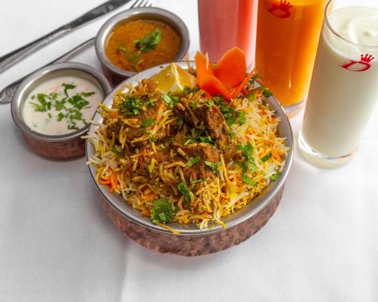 Goat Fry Biryani