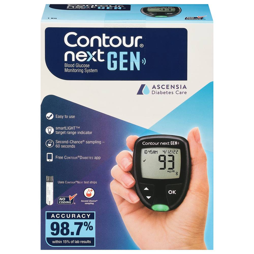 Contour Next Gen Blood Glucose Monitoring System