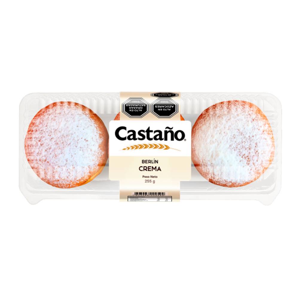 Castaño · Berlín crema (3 un)