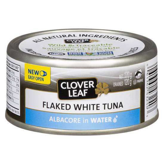 Clover Leaf Flaked White Tuna Albacore in Water (170 g)