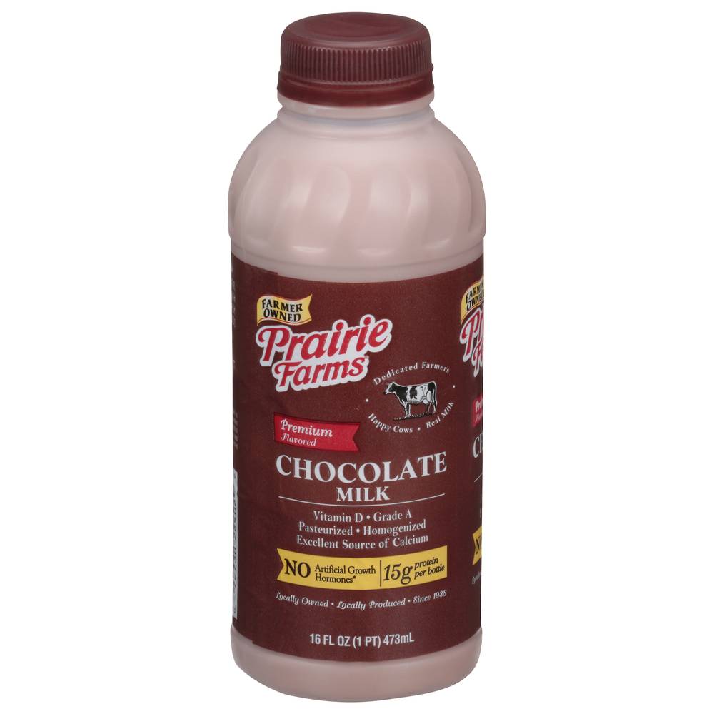 Prairie Farms Premium Chocolate Milk (16 fl oz)