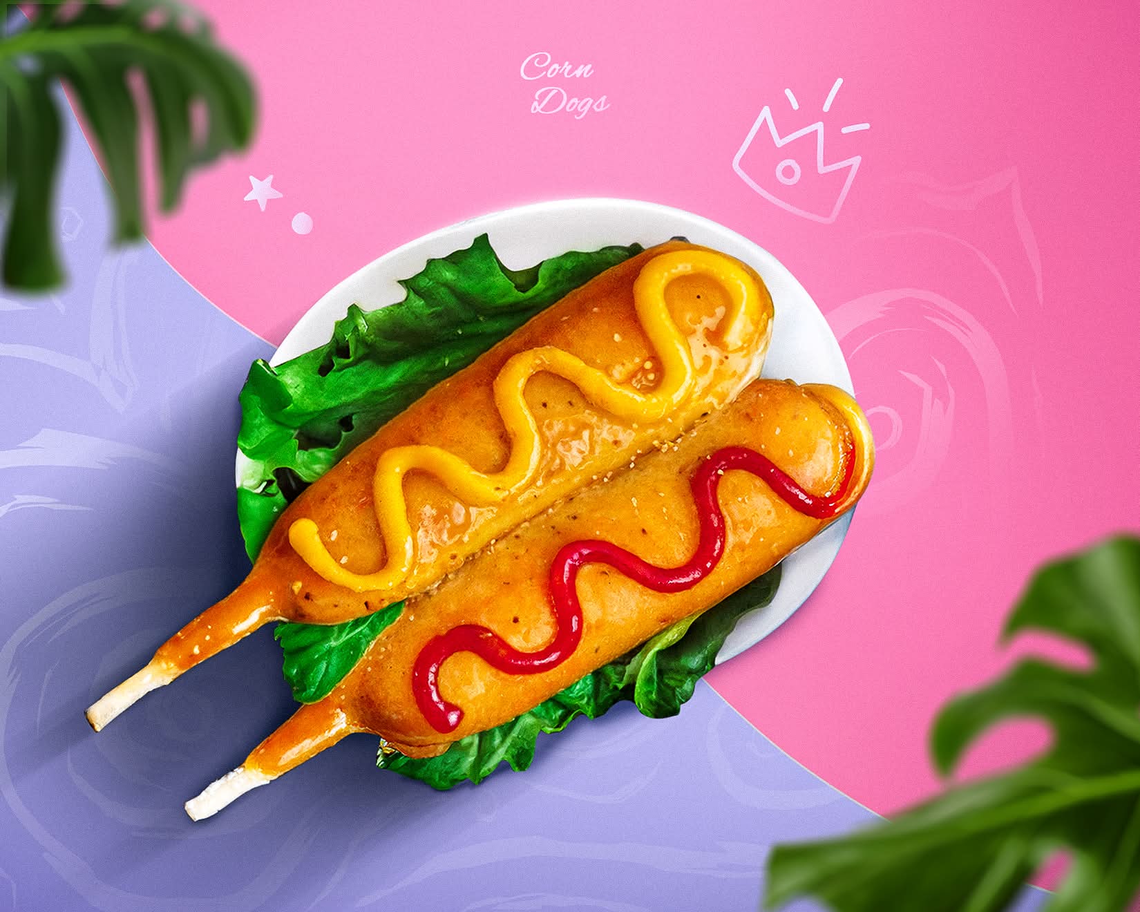 Corn Dogs x2 ( Homemade)