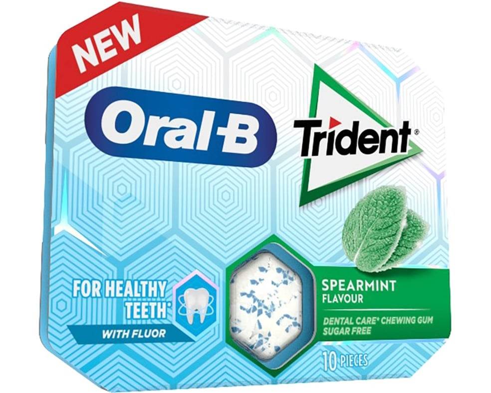 Trident Oral B spearmint 17g