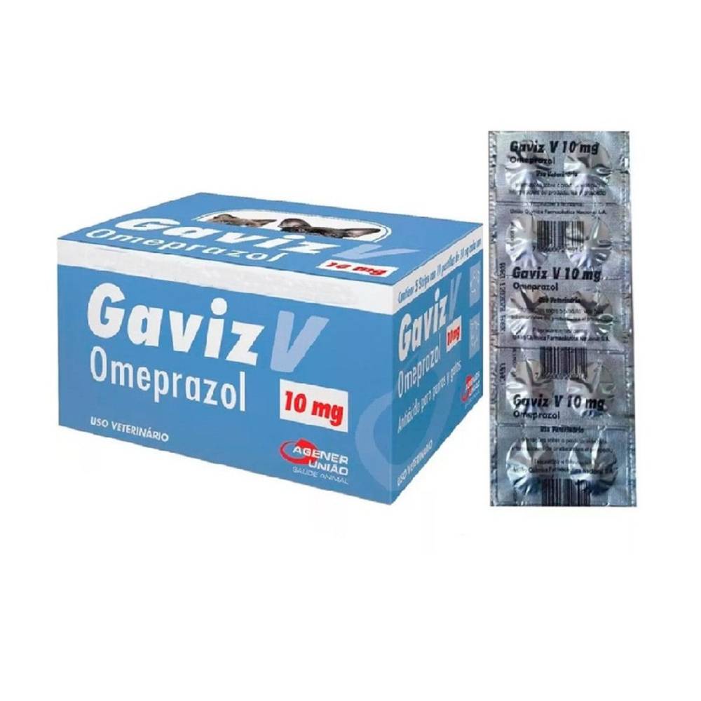 Agener União · Gaviz v omeprazol (10 g)