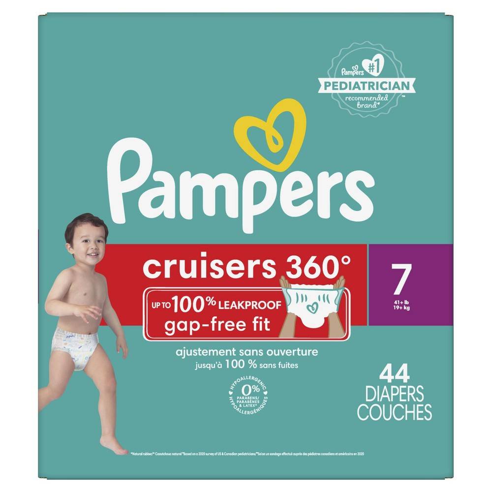 Pampers Cruisers 360 Diapers Size 7