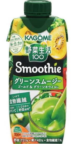 カゴメ　野菜生活100SmoothieグリーンスムージーMix　300ml　J-404