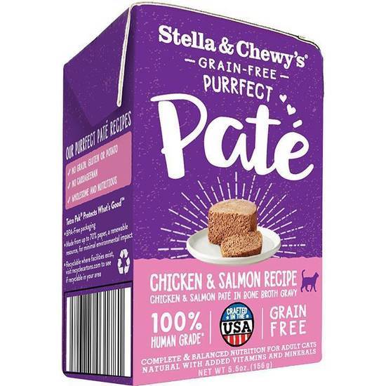 Stella & Chewy's Purrfect Pate Chicken & Salmon Wet Cat Food