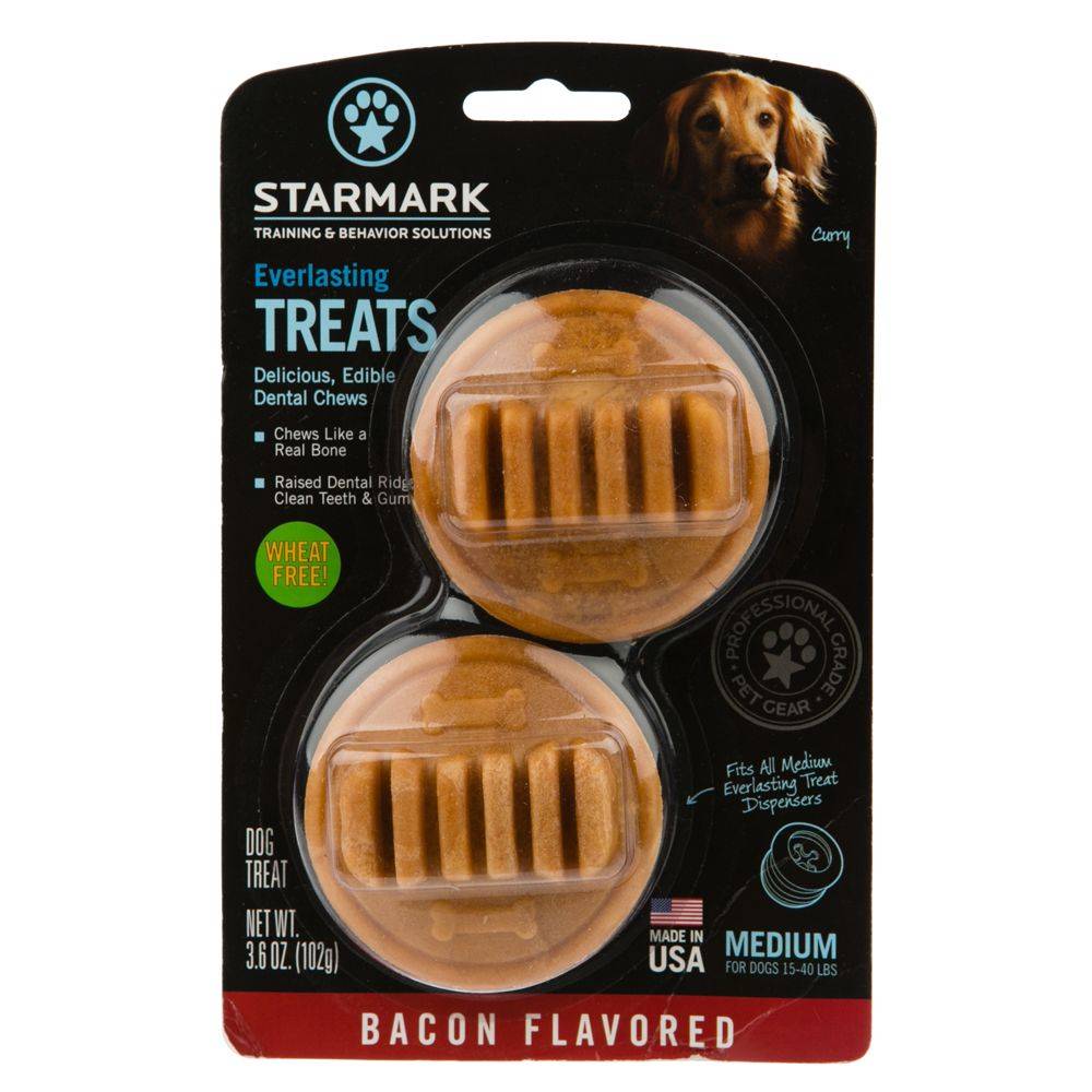 Starmark Everlasting Dog Treats (medium/bacon)
