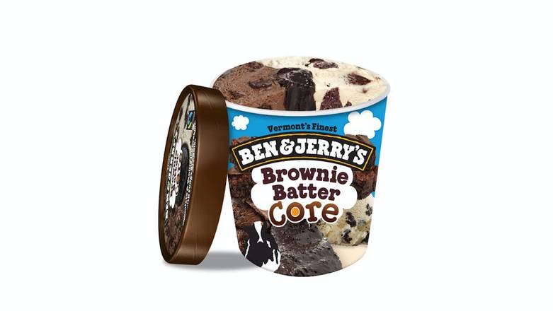 Ben and Jerrys Brownie Batter Core Pint