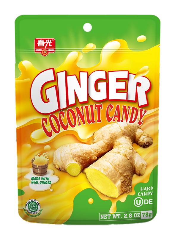 Chun Guang Ginger Coconut Candy (78g)