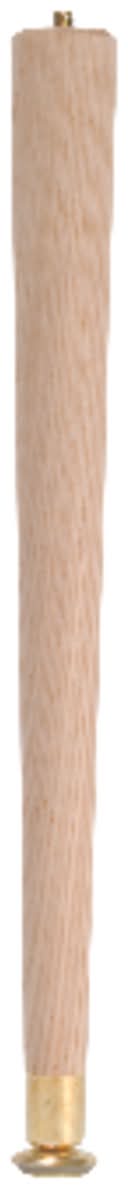 Waddell 3-1/2 In. H Round Tapered Wood Table Leg