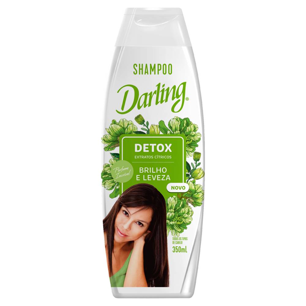 Darling shampoo detox extratos cítricos (350ml)