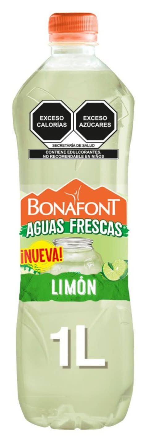 Bonafont · Agua fresca, limón (1 L)