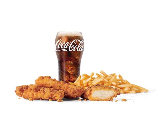 Large 3pc Crispy Chicken Strips Combo