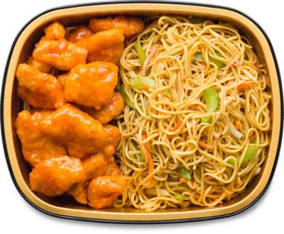 Ready Meals Orange Chicken With Chow Mein - Ea