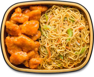 Rm Orange Chicken W Chow Mein Ss Cold